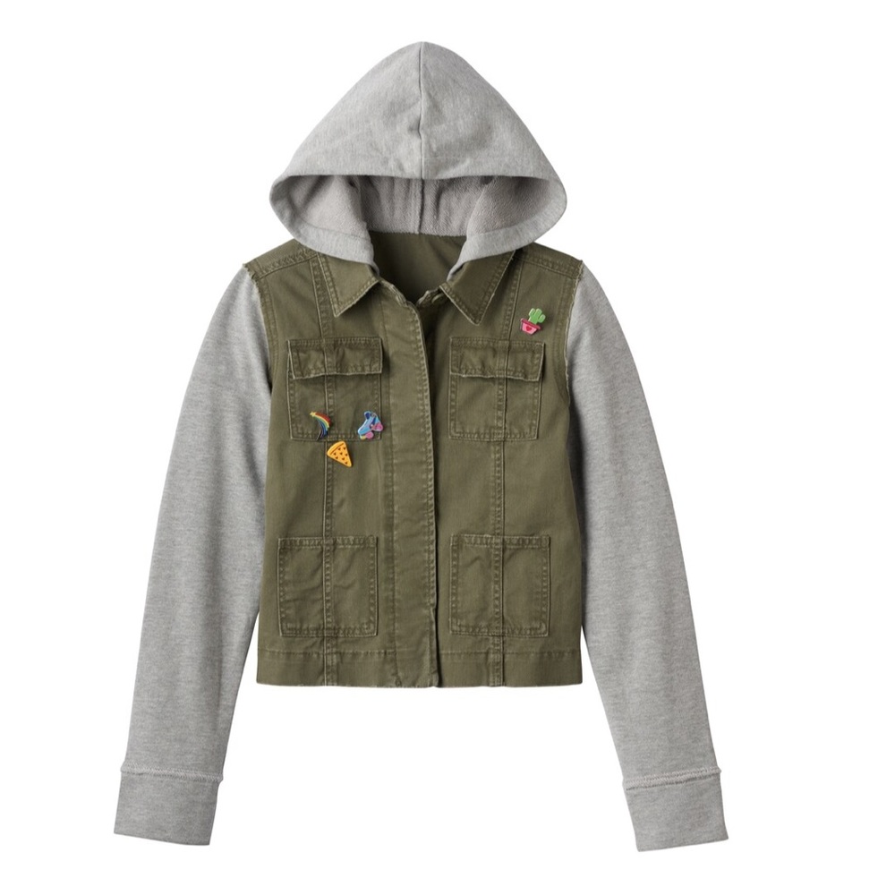 Mudd Hoodie utility jacket 14, 16